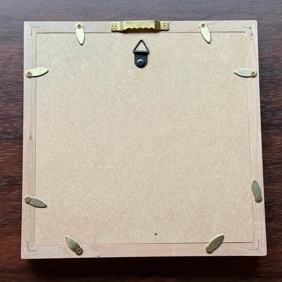 Original Watercolor + Ink + Paper Quilling Art, framed and one of a kind - Picture 4 of 4